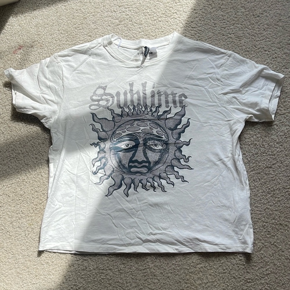 White Sublime Graphic Tee